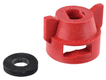 Capuchon de buse avec joint SW 8 rouge