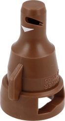 Pièces agricoles - Pièce Pulvérisateur - Buse à azote excentrée FB 05 en plastique brun