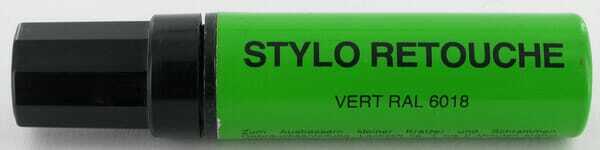 Pièces agricoles - Jardin et forêt pièce origine - Stylo retouche vert RAL6018