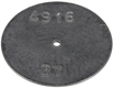 Plaque d'orifice 37 SS