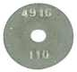 Plaque d'orifice 10 SS
