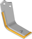 Lame de rotovator D, carbure