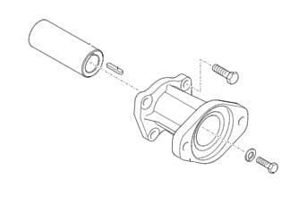 Pièces agricoles - Pièce Pulvérisateur - Raccords pour moteurs hydrauliques "IDM"