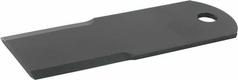 Couteau de broyeur de paille 140x50x3 mm Ø 12 mm