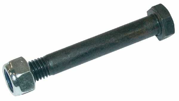 Pièces agricoles - Aménagements paysagers - Vis à tête hexagonale avec contre-écrou M12x87/20 8.8