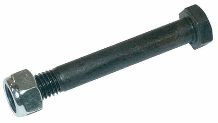 Pièces agricoles - Aménagements paysagers - Vis à tête hexagonale avec contre-écrou M12x87/20 8.8
