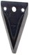 Lame de couteau latéral, 2,7 mm, L-105 mm