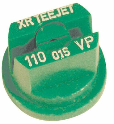 Pièces agricoles - Pièce Pulvérisateur - Buse à jet plat XR 110° 15 vert plastique TeeJet ZNT