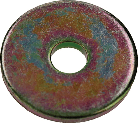 Pièces agricoles - Jardin et forêt pièce adaptable - Rondelle en acier 10 mm x 37,5 mm