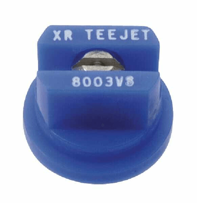Pièces agricoles - Pièce Pulvérisateur - Buse à jet plat XR 80° 3 bleu acier inoxydable TeeJet ZNT