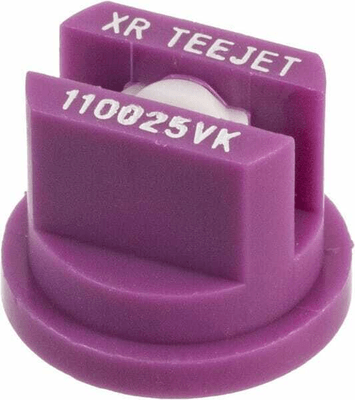 Pièces agricoles - Pièce Pulvérisateur - Buse à jet plat XR 110° 25 violet céramique TeeJet ZNT
