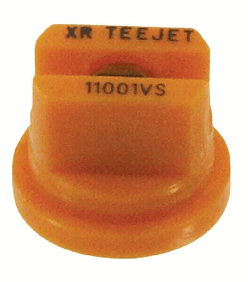 Pièces agricoles - Pièce Pulvérisateur - Buse à jet plat XR 110° 1 orange acier inoxydable TeeJet ZNT