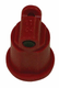 Buse à injection d'air TTI 110° 4 rouge plastique TeeJet