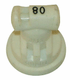 Buse à grand angle TT 110° 8 blanc(he) plastique TeeJet