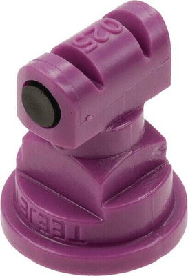 Pièces agricoles - Pièce Pulvérisateur - Buse à double jets plat TTJ 110° 25 violet plastique TeeJet