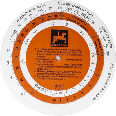 Pièces agricoles - Machines - Disque de nivellement D=120