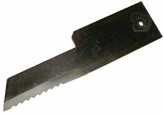 Pièces agricoles - Moissonneuses - Ctre couteau d6 ép4 Fé/BISO