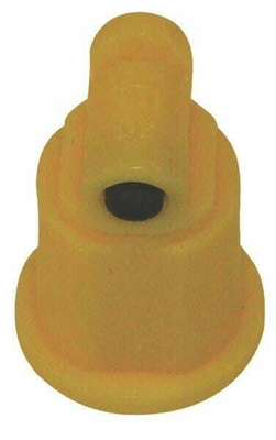 Pièces agricoles - Pièce Pulvérisateur - Buse à injection d'air TTI 110° 2 jaune plastique TeeJet