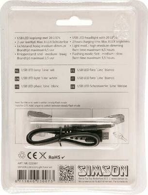 Pièces agricoles - Pièce divers - Lampe LED USB