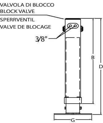 Pièces agricoles - Pièce divers - Vanne de sectionnement à base soudée 1 soupape de sécurité