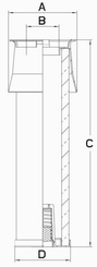 Pièces agricoles - Pièce divers - Filtre hydraulique