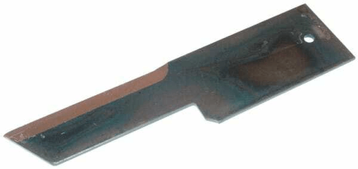 Pièces agricoles - Moissonneuses - Jeu de 20 contre couteaux d6 50-32x198mm ép3 Lisse p/BISO