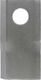 Couteaux de faucheuse droite 96 x 48 x 4mm alésage Ø 19mm Kramp