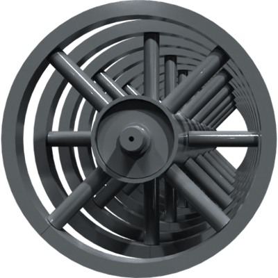 Pièces agricoles - Pièce divers - ROTOR POUR ROULEAU U TWIN 2M25 Kverneland origine