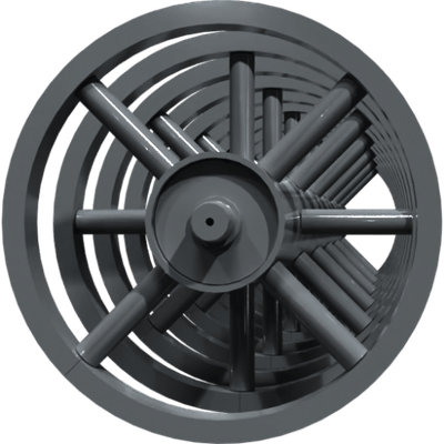 Pièces agricoles - Pièce divers - ROTOR POUR ROULEAU U TWIN 2M75 Kverneland origine