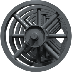 Pièces agricoles - Pièce divers - ROTOR POUR ROULEAU U TWIN 2M75 Kverneland origine
