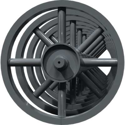 Pièces agricoles - Pièce divers - ROTOR POUR ROULEAU U TWIN 2M25 Kverneland origine