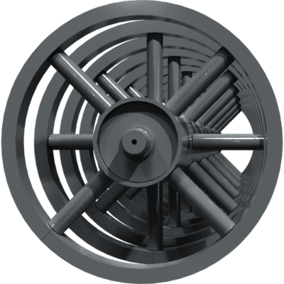 Pièces agricoles - Pièce divers - ROTOR POUR ROULEAU U TWIN 2M50 Kverneland origine