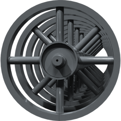 Pièces agricoles - Pièce divers - ROTOR POUR ROULEAU U TWIN 2M00 Kverneland origine