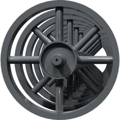 Pièces agricoles - Pièce divers - ROTOR POUR ROULEAU U TWIN 3M50 Kverneland origine
