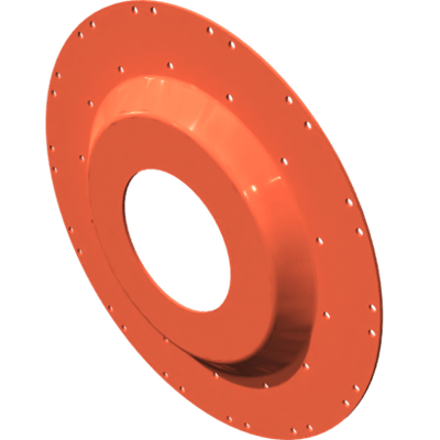Pièces agricoles - Pièce divers - Rotor bottomplate le., right-rotat.14arm Kverneland origine