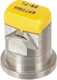 Buse à double jets plat TJ 110° 02 jaune acier inoxydable TeeJet