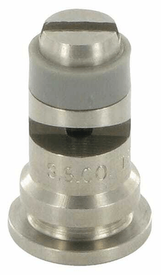 Pièces agricoles - Pièce Pulvérisateur - Buse à jet mirroir TF 110° 06 gris acier inoxydable TeeJet