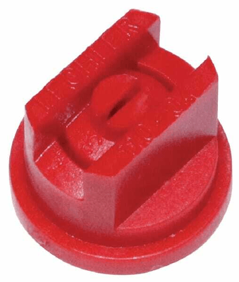Pièces agricoles - Pièce Pulvérisateur - Buse à jet plat ST 110° 4 rouge plastique Lechler