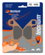 Plaquettes de frein TECNIUM MX/Quad métal fritté - MO406