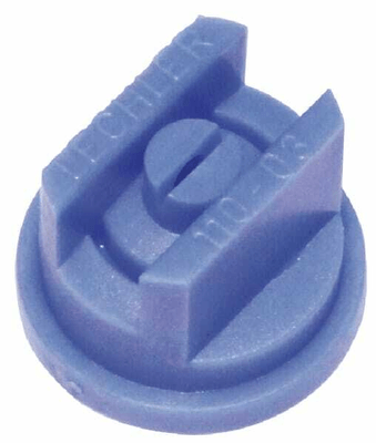 Pièces agricoles - Pièce Pulvérisateur - Buse à jet plat ST 110° 3 bleu plastique Lechler