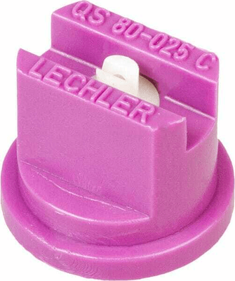 Pièces agricoles - Pièce Pulvérisateur - Buse à jet plat QS 80° 25 violet céramique Lechler