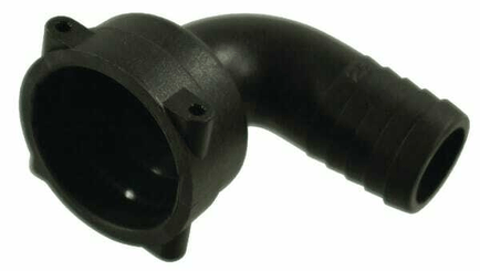 Pièces agricoles - Pièce Pulvérisateur - Raccord de tuyau 90° 10 mm avec connexion femelle T3