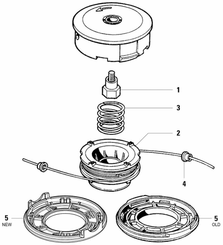 Pièces agricoles - Jardin et forêt pièce adaptable - Tête de coupe TapNGo « TNG109 » « neutre » 109 mm