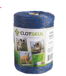 Pièces agricoles - Cloture,Jardin & Sylviculture - CLO G 60 - 250 m BLEU/GRIS-6 INOX 0.20