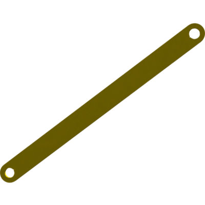 Pièces agricoles - Pièce divers - accolade2 -peint- Kverneland origine