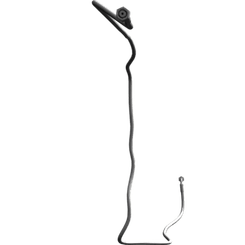 Pièces agricoles - Pièce divers - Flexible hydraulique N00-12L_N90-12L 027 Kverneland origine