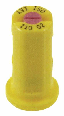 Pièces agricoles - Pièce Pulvérisateur - Buse à injection d'air AVI 110° 2 jaune céramique Albuz ZNT