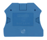 Plaque de fermeture, bleu(e)
