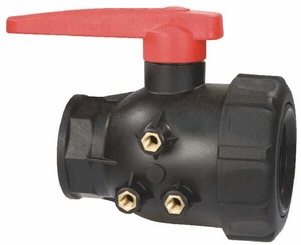 Pièces agricoles - Pièce Pulvérisateur - Vanne à boiss.sph. 1 1/4" 2v.