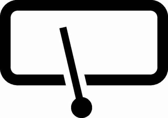 Pièces agricoles - Pièce divers - Symbole essuie-glace arrière